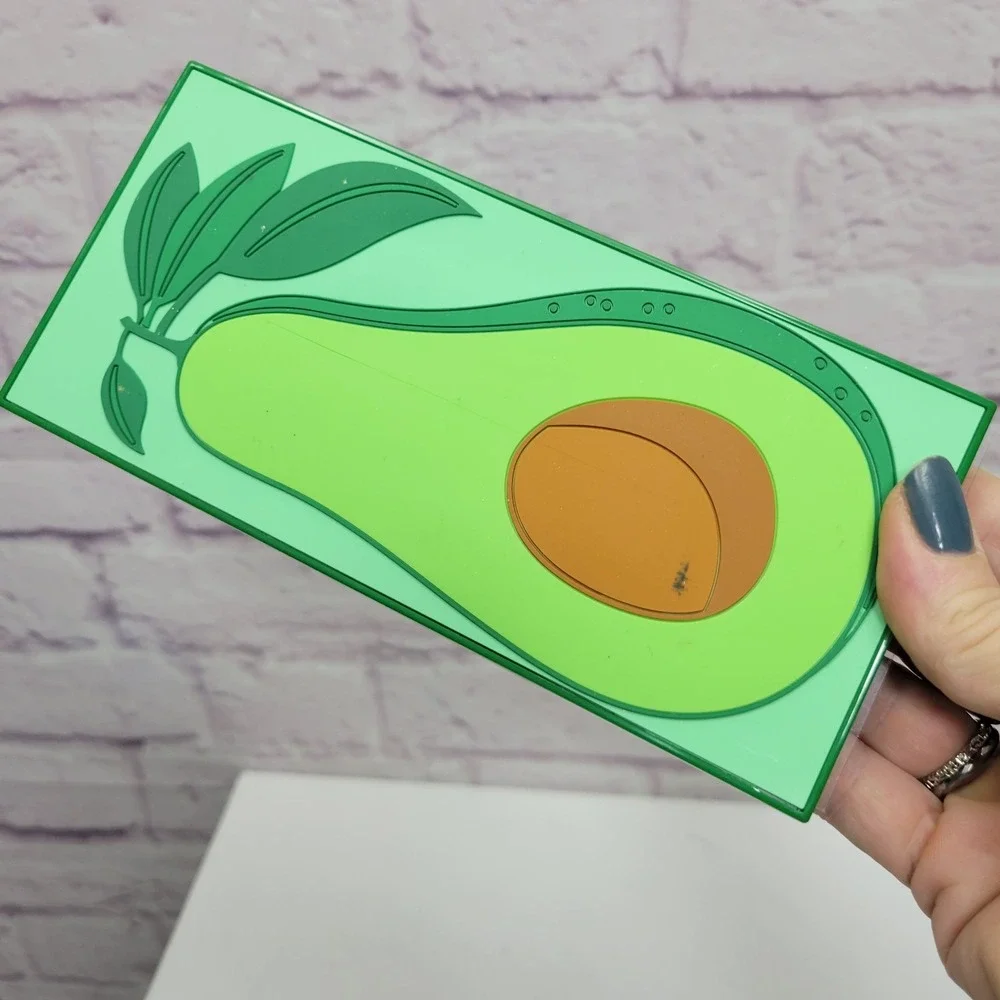 NEW No Box I Heart Revolution Tasty Avocado Eyeshadow Palette 18 Shades + Mirror